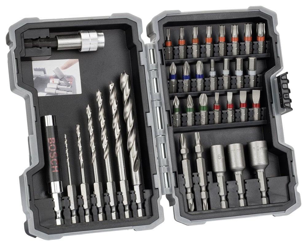 Bosch - Professional 35 Piece Drilling and Screwing Set for Wood