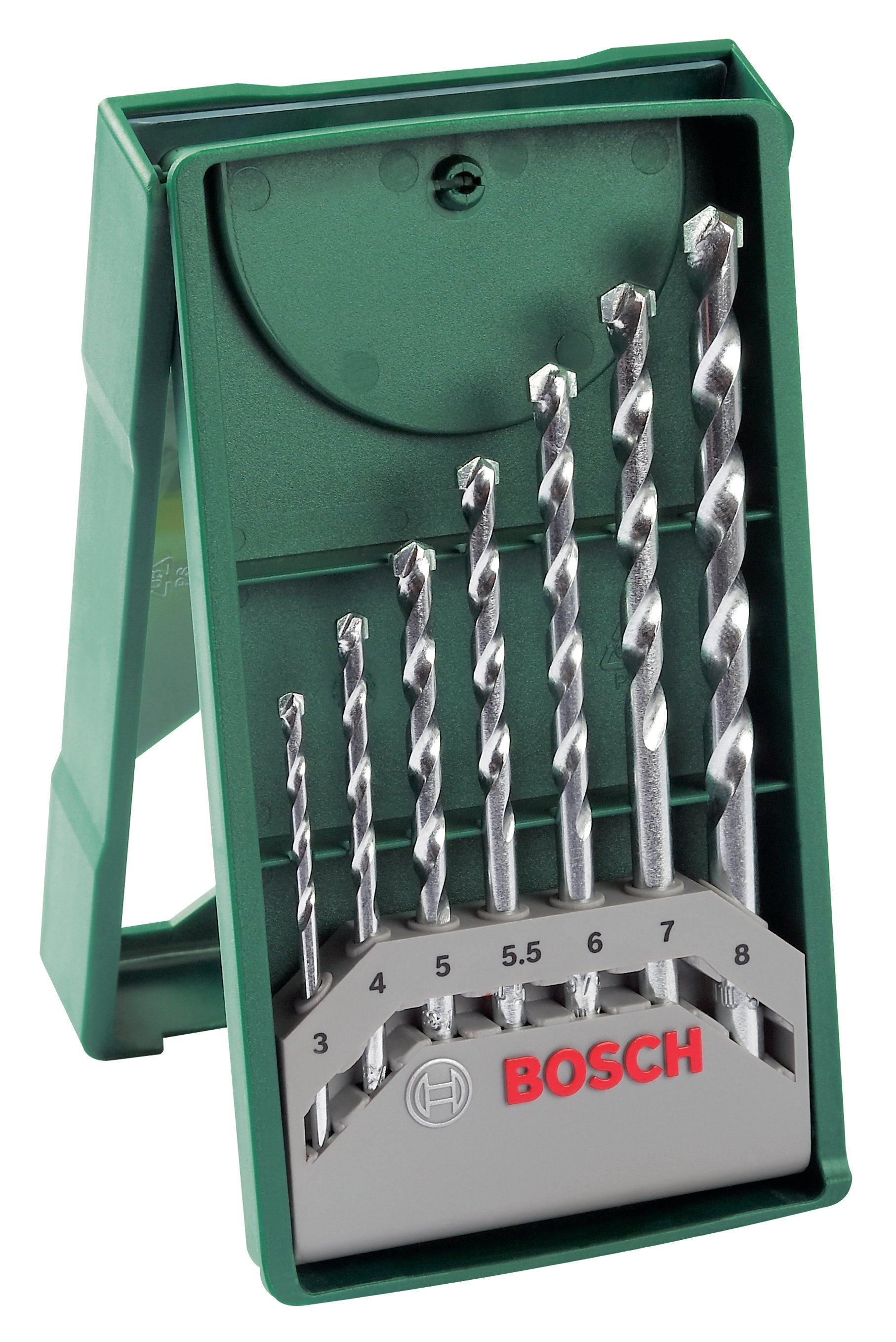 Bosch - X-Line Mini 7 Piece Concrete Drill Bit Set