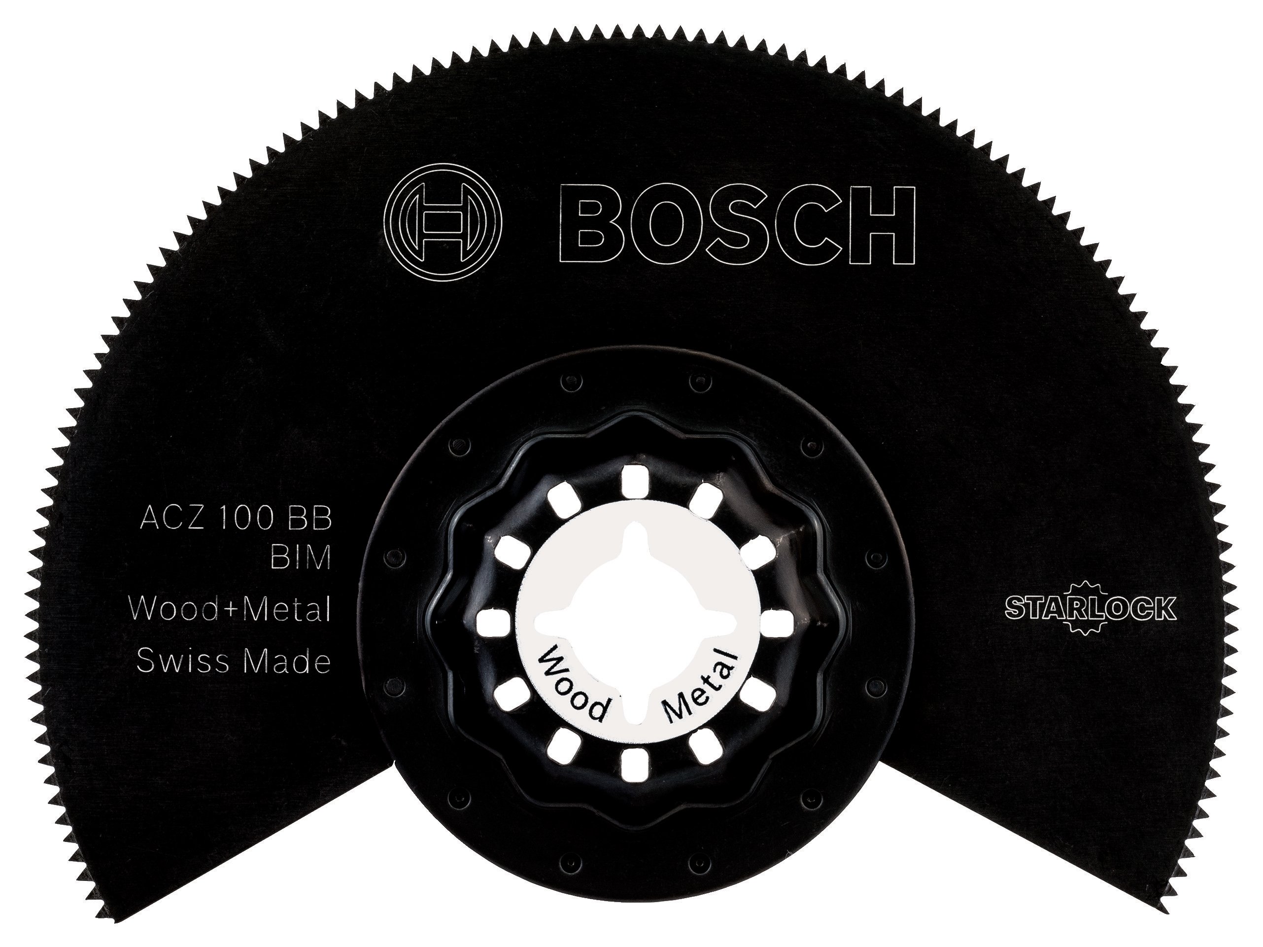 Bosch - Starlock - ACZ 100 BB - BIM Segment Saw Blade for Wood and Metal, Curved 10's