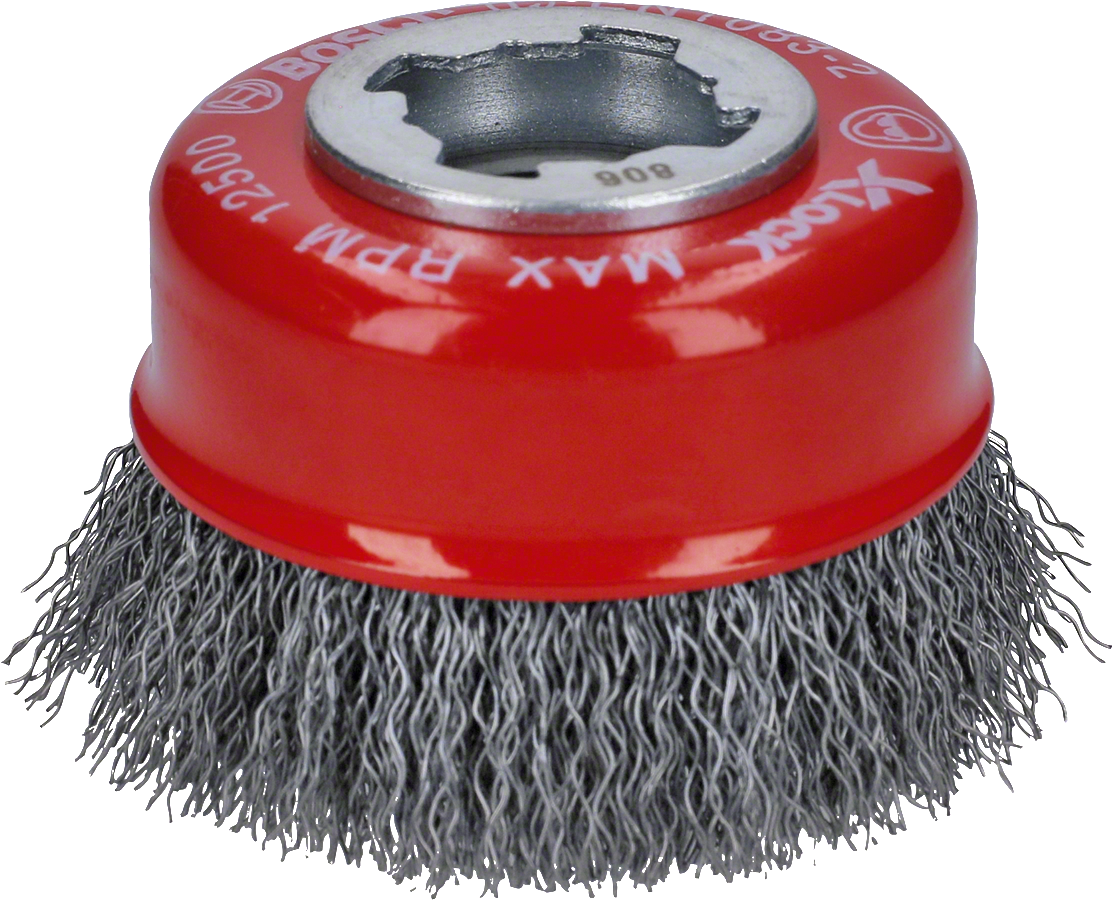 Bosch - X-LOCK - Clean Series Metal Fringed Wire Brush 75*0.3 mm