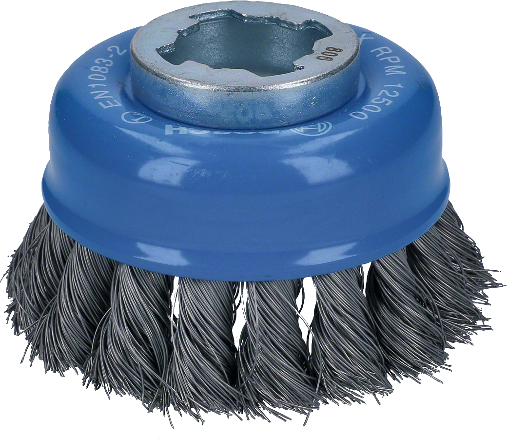 Bosch - X-LOCK - Heavy Series Twist Wire Brush for Metal 75 * 0.35 mm