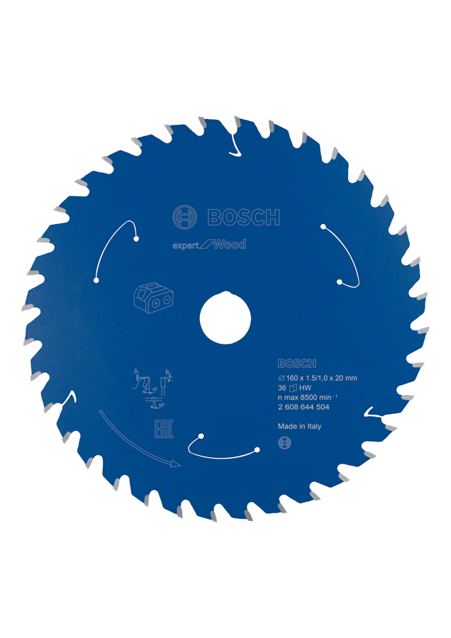 Bosch - Expert for Series Cordless Circular Saw Blade for Wood 160*20 mm 36 Teeth