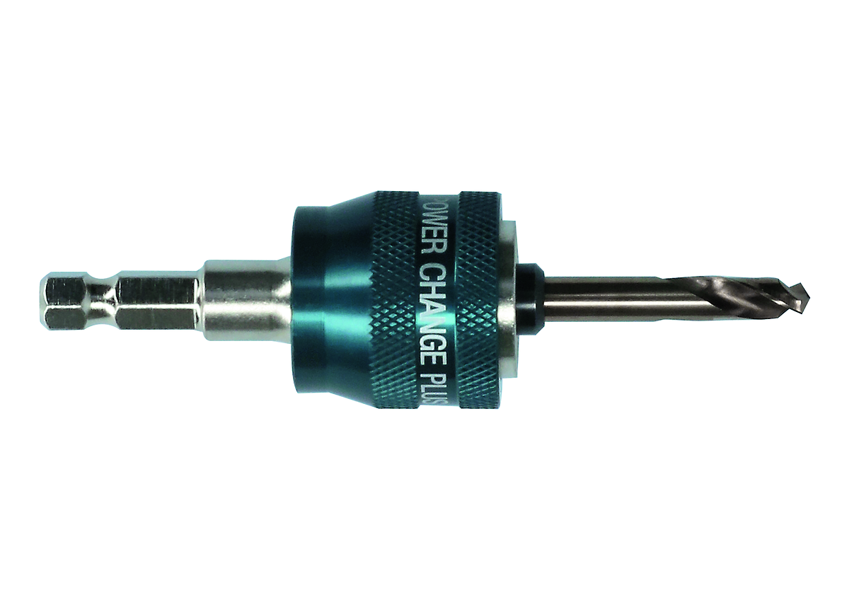 Bosch - Power Change Plus Adapter, Special Series for Metal and Inox with HSS-Co 65mm Centering Bit and Ø 8.7 mm Shank Inlet