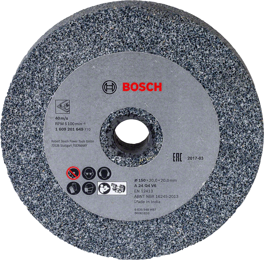 Bosch - GBG 35-15 Taşlama Motorları İçin Taş 150*20*20 mm 24 Kum