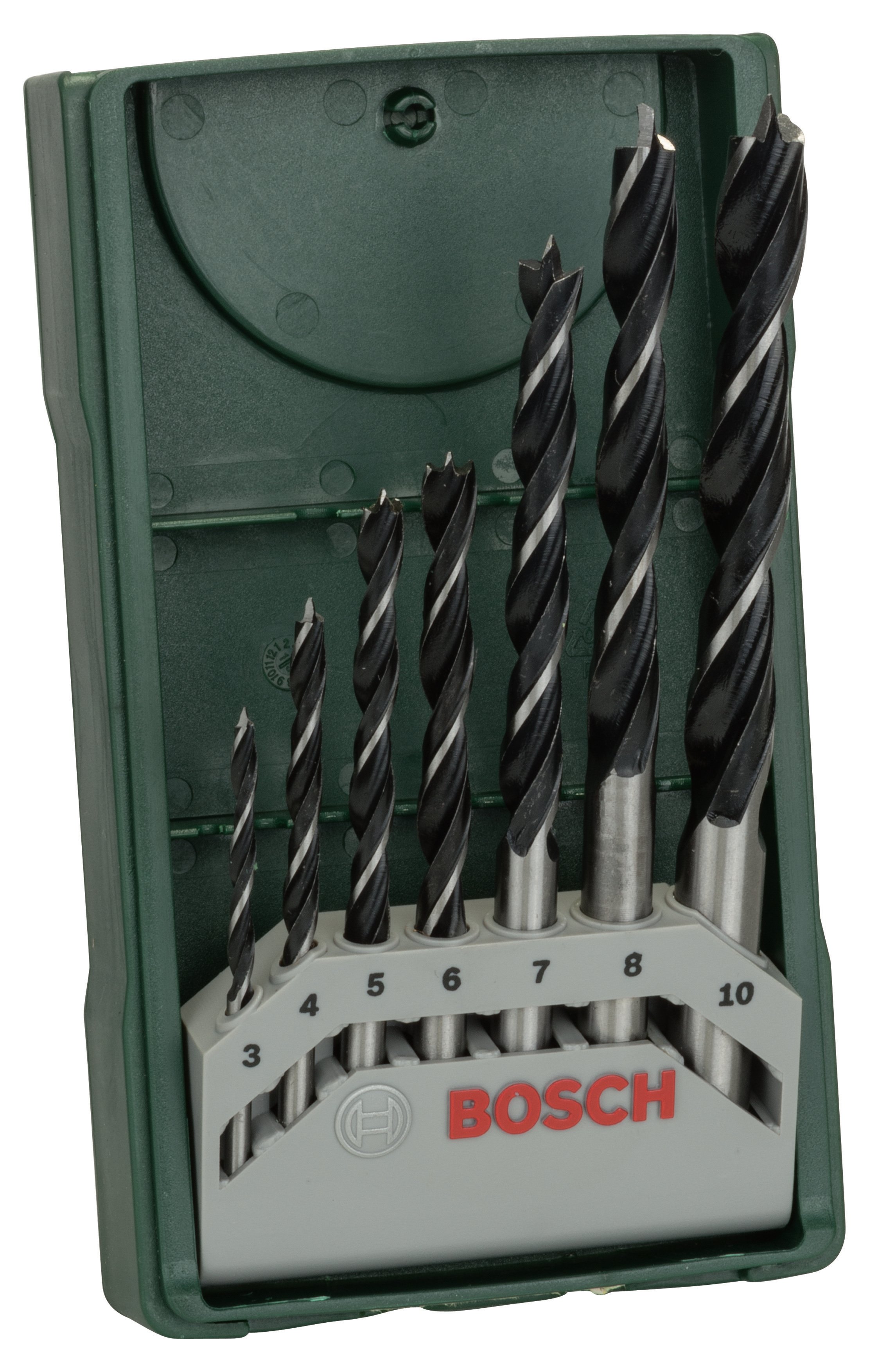 Bosch - X-Line Mini 7 Piece Wood Drill Bit Set