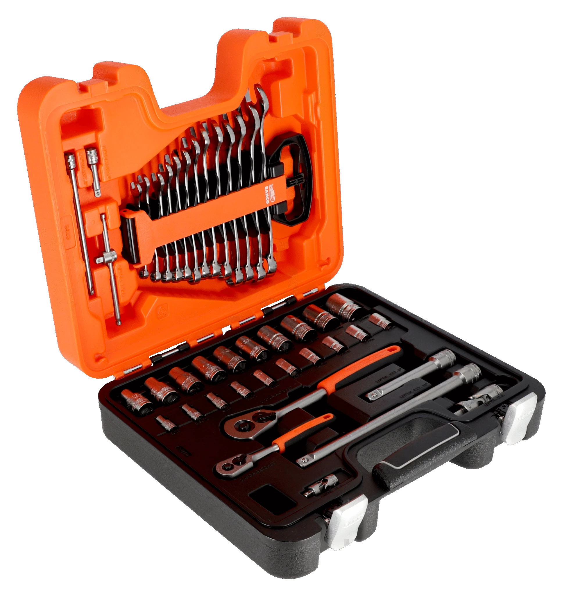 Bahco Lokma seti 1/4" - 1/2" , 42 parça  S410