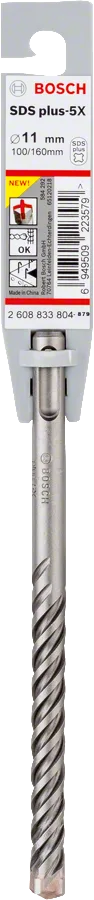 Bosch - SDS-Plus-5X Serisi Kırıcı Delici Matkap Ucu 11*160 mm
