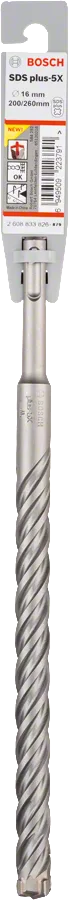 Bosch - SDS-Plus-5X Serisi Kırıcı Delici Matkap Ucu 16*260 mm