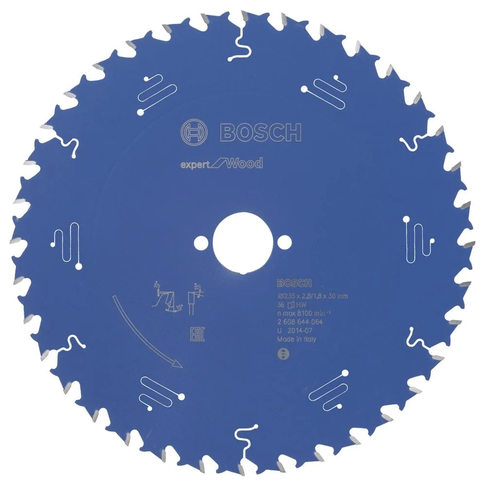 Bosch - Expert Serisi Ahşap için Daire Testere Bıçağı 235*30 mm 36 Diş