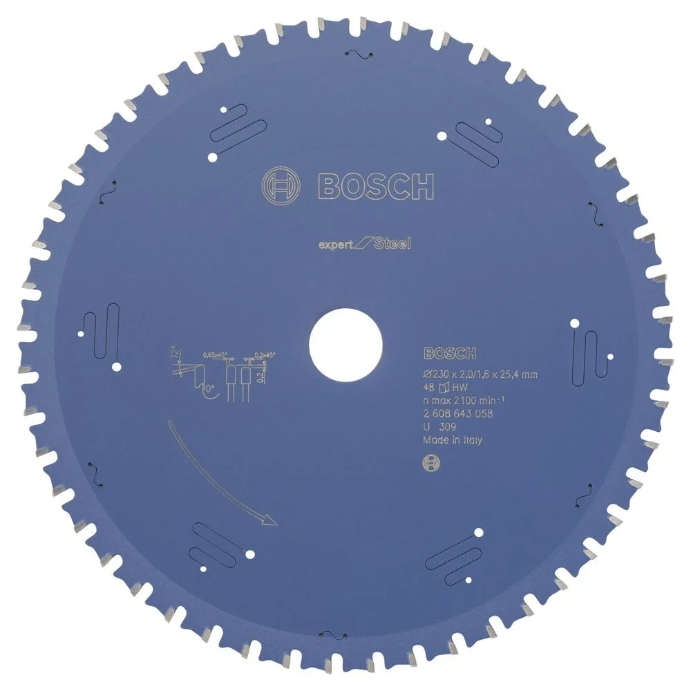 Bosch - Expert Serisi Metal için Daire Testere Bıçağı 235*25,40 mm 48 Diş