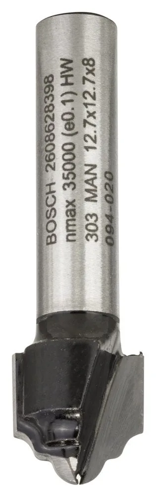 Bosch - Standard Seri Ahşap İçin Çift Oluklu Sert Metal Kenar Biçimlendirme Frezesi 8*12,7*46mm