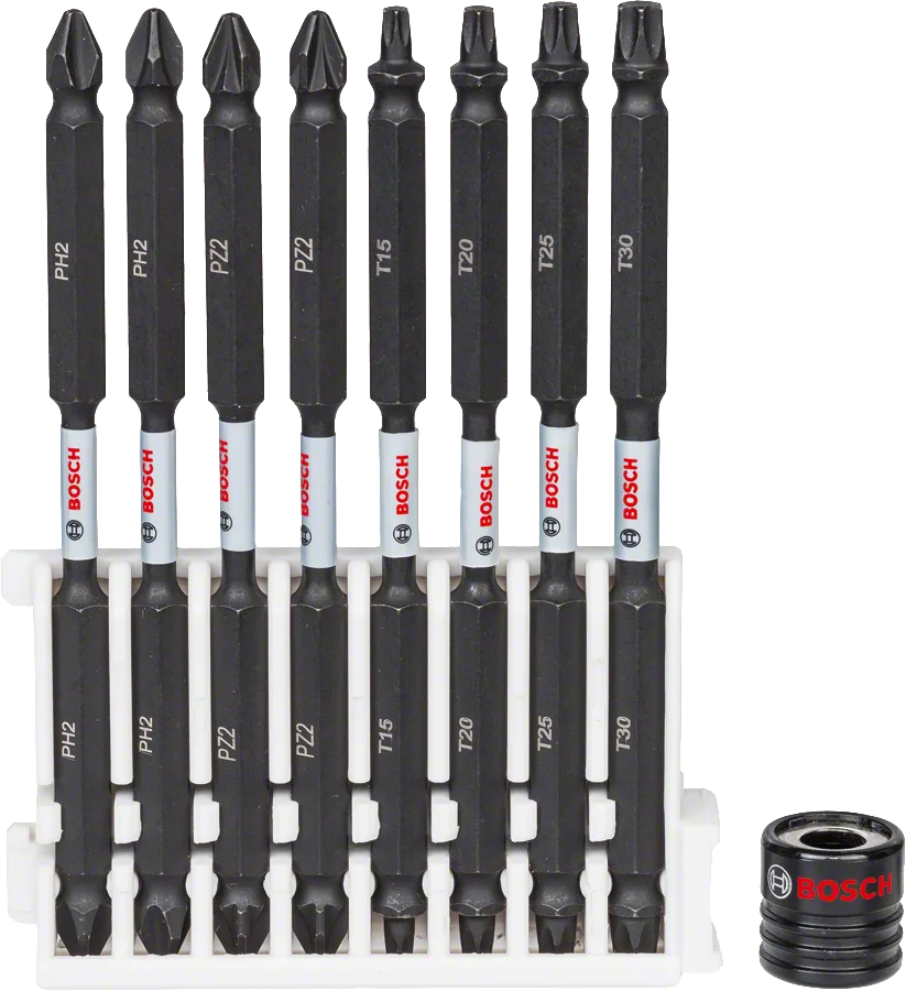 Bosch - Impact Control Serisi Çift Taraflı Vidalama Ucu 9'lu Set *110mm