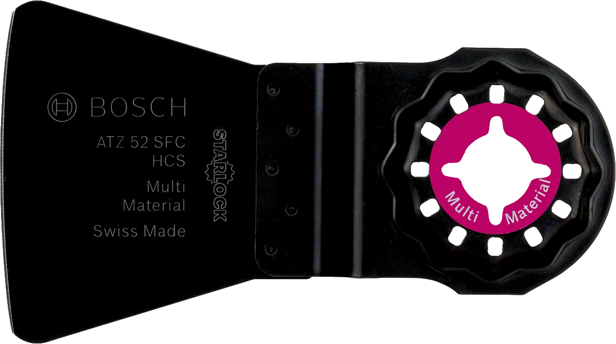 Bosch - Starlock - ATZ 52 SFC - HCS Yumuşak Silikon ve Boya Artıkları İçin Esnek Raspa Bıçağı 1'li
