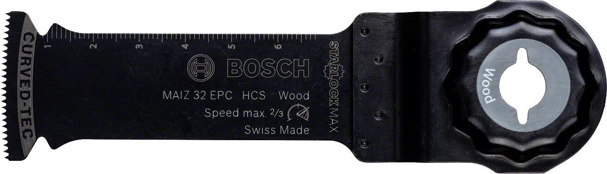 Bosch - Starlock Max - MAIZ 32 EPC - HCS Ahşap İçin Daldırmalı Testere Bıçağı 1'li
