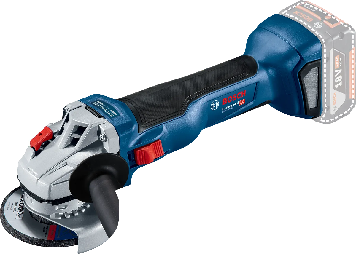 Bosch Professional GWS 18V-10 (Solo) Akülü Taşlama Makinesi (115mm)