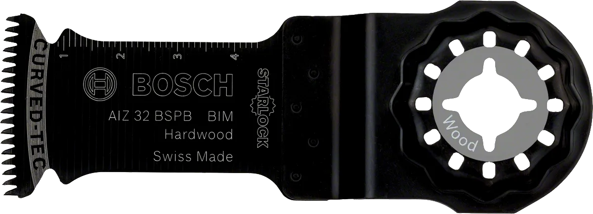 Bosch - Starlock - AIZ 32 BSPB - BIM Sert Ahşap İçin Daldırmalı Testere Bıçağı 10'lu