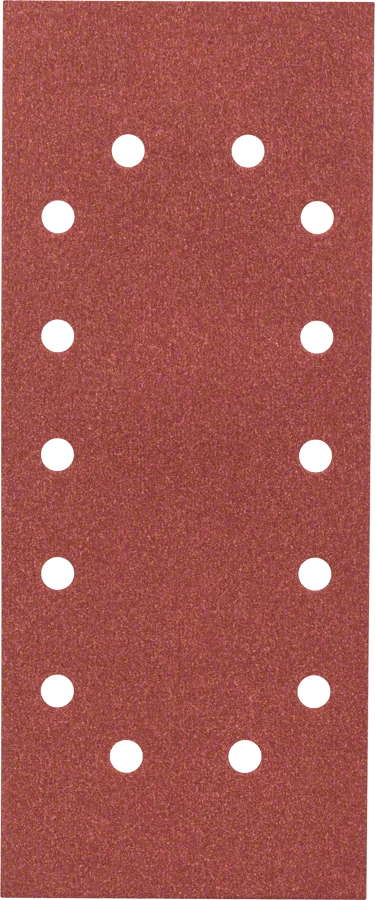 Bosch - Titreşimli Zımpara Kağıdı 10'lu, 115 x 280 mm 120 Kum 14 Delik