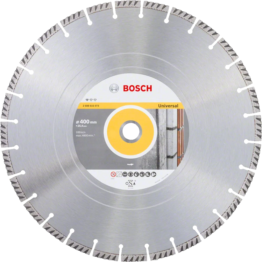 Bosch - Standard Seri Genel Yapı Malzemeleri ve Metal İçin Elmas Kesme Diski 400*25,4 mm