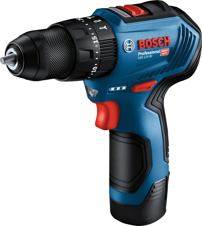 Bosch Professional GSB 12V-30 +39 parça vidalama setiAkülü Darbeli Delme Vidalama Makinesi